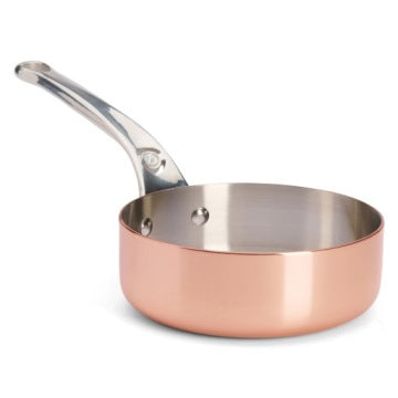 de Buyer Prima Matera Low Straight Copper Saucepan, 1 L