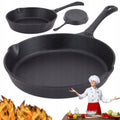 Heavy 16 cm Cast Iron Gypsy-Style Frying Pan for Oven, Gas and Induction