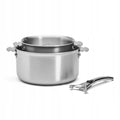 de Buyer Alchimy Loqy Set with 16/20 cm Saucepans and Removable Handle
