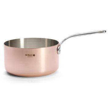 de Buyer Prima Matera High Straight Copper Saucepan, 6 L
