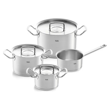 Fissler Original-Profi Collection 4-Piece Stainless Steel Cookware Set