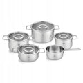 Fissler Pure Collection Cookware Set with Saucepan and Glass Lids