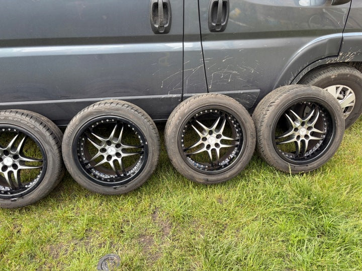 Set of 4 Aluminium Alloy Wheels, 18-inch 5x114.3 ET40
