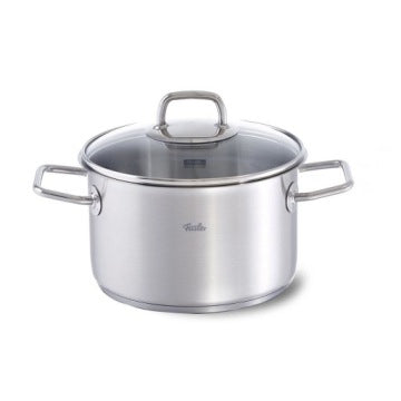 Fissler Viseo Cookware Set with Saucepan and Glass Lids