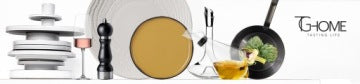 de Buyer Alchimy Cookware Set with 24 cm Pot, Lid and Two Saucepans