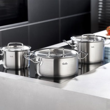 Fissler Original-Profi Collection 3-Piece Cookware Set with Saucepan