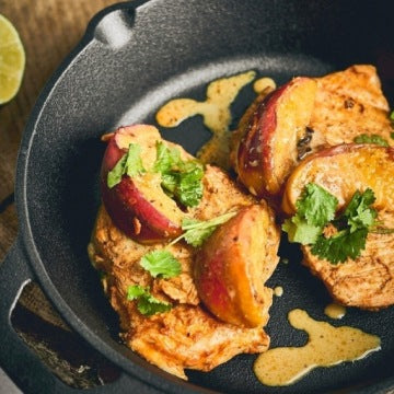 Double Könighoffer Cast Iron Pan Set for Induction and Oven, 20/24.5/29 cm