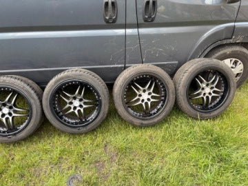 Set of 4 Aluminium Alloy Wheels, 18-inch 5x114.3 ET40
