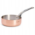 de Buyer Prima Matera Low Straight Copper Saucepan, 1 L